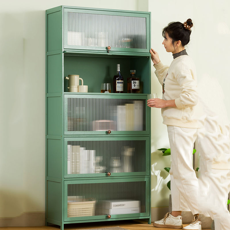 Baby Nursery Bookshelf - Mehrstöckiger Aufbewahrungsorganizer mit Schubladen für Kinderkleidung,
