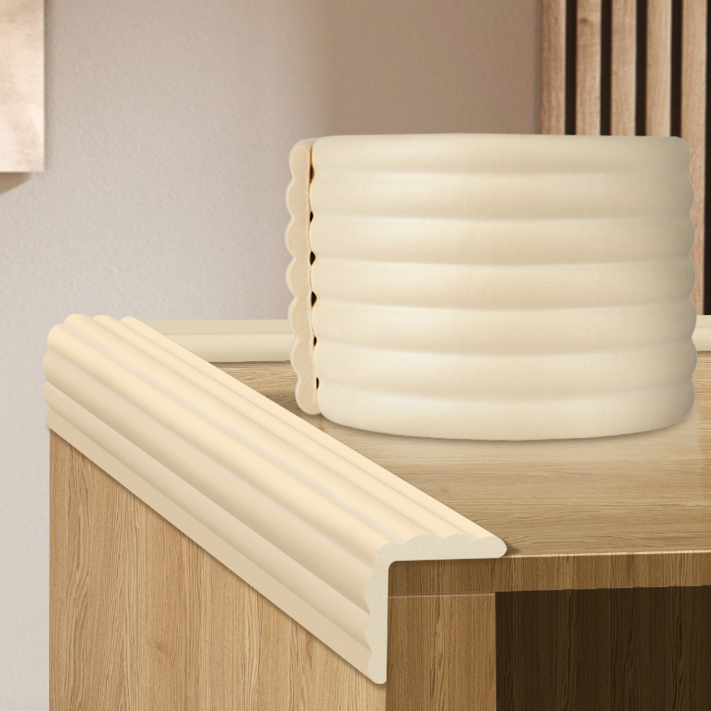 Corner Guard Foam - Schaumstoff-Multifunktions-Sicherheitsecken-Schutzstreifen, kollisionssicher, Möbelkantenschutz, für Heimwerker, Möbelbeschläge