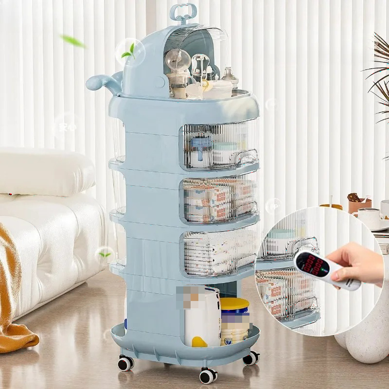 Baby Nursery Cart - Direkt vom Hersteller 2026 3-stufiger Baby-Organizer-Wagen