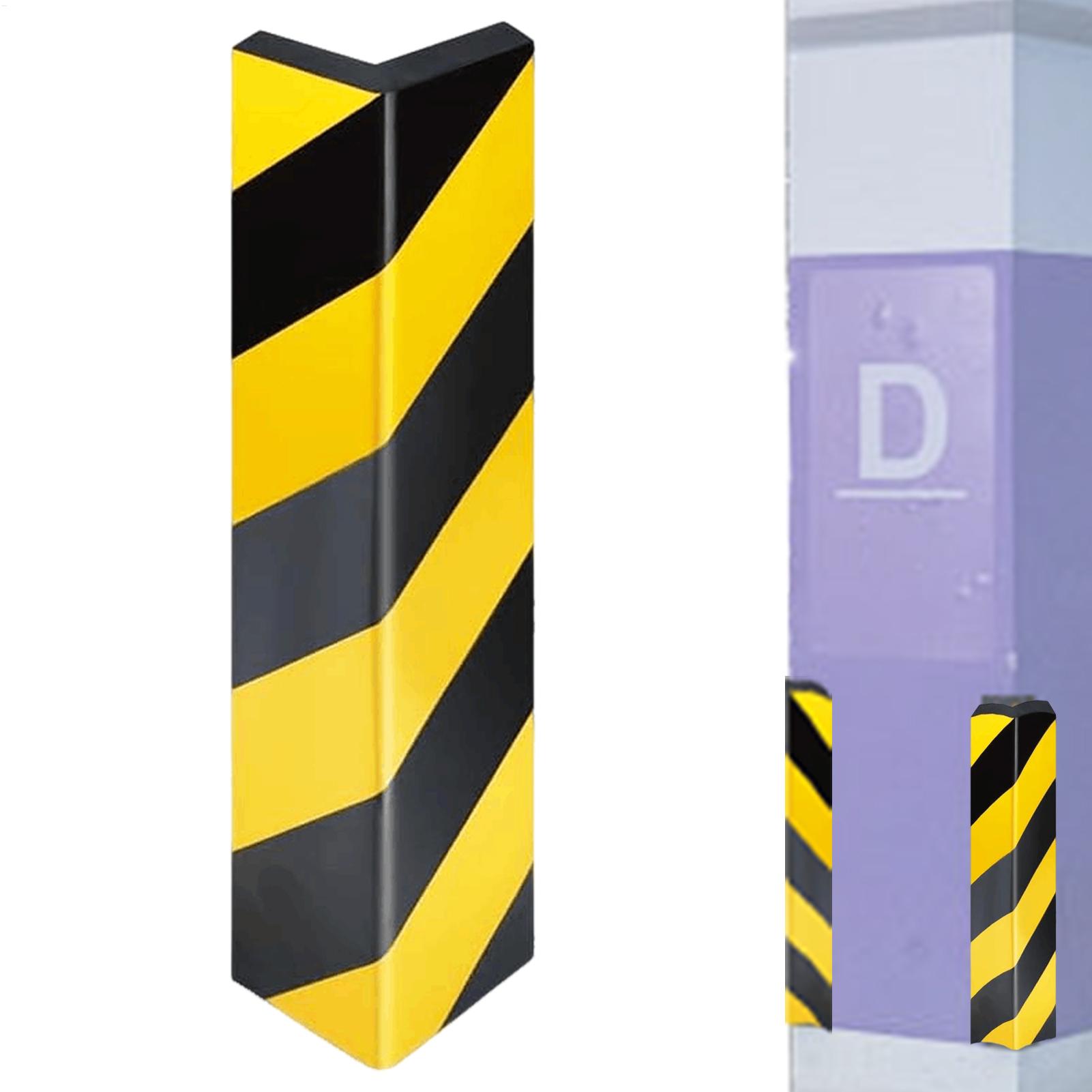 Corner Guard Foam - Robuster Garagen-Wandstoßstangen, reflektierender Eckenschutz, Auto-Antikollisionsschutz, kratzfestes