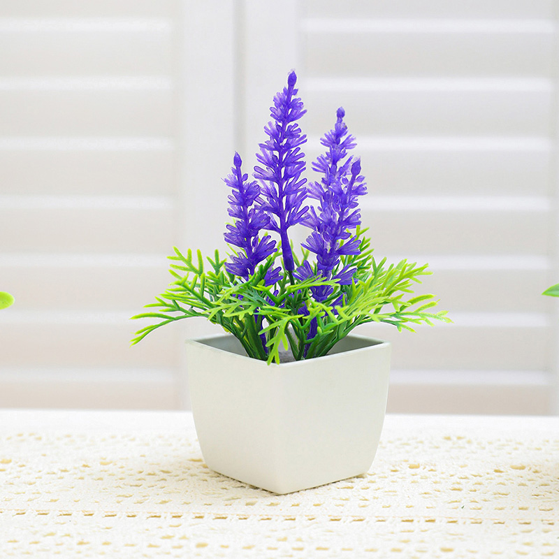 Baby Bookshelf Small - Kleine Topfpflanzen mit künstlichen Blumen eignen