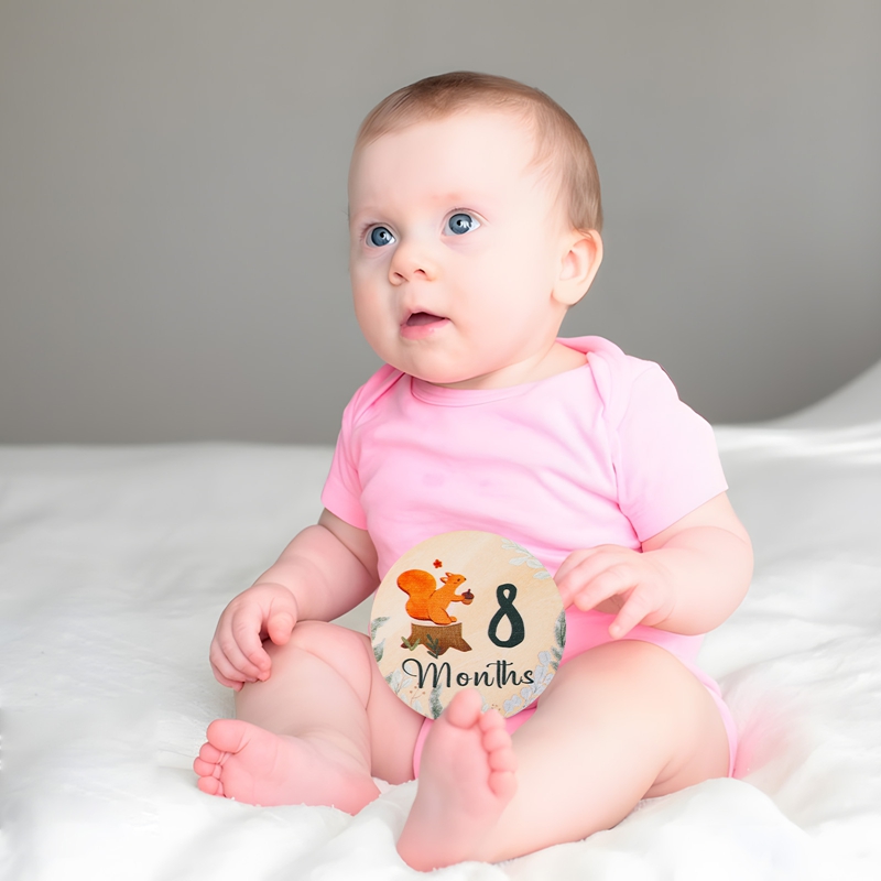 Neugeborenen Baby Wachstum Mei – Milestone Card Set Bewertung und Preis