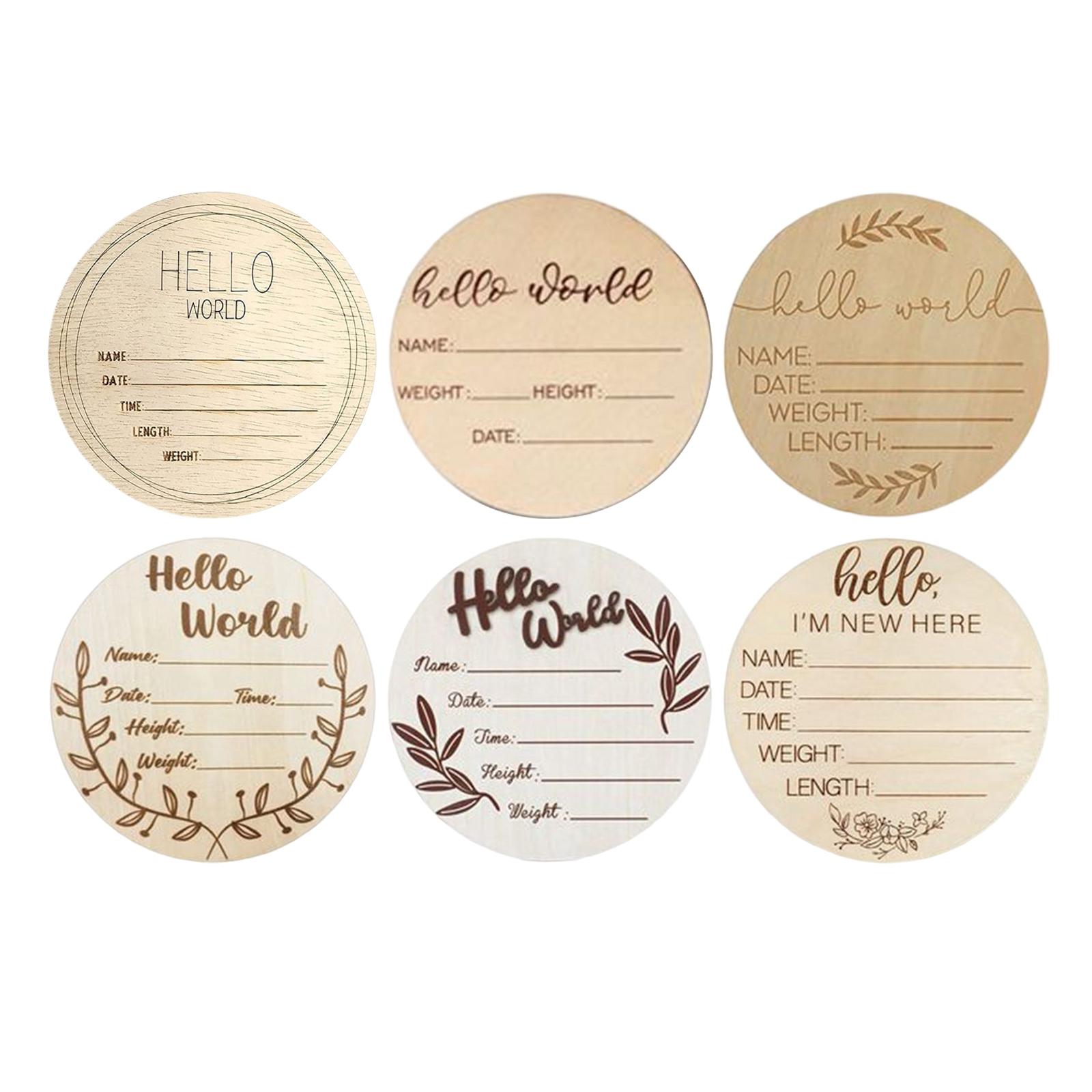 Set aus 18 Hölzernen Baby-Meil – Milestone Card Set Bewertung und Preis