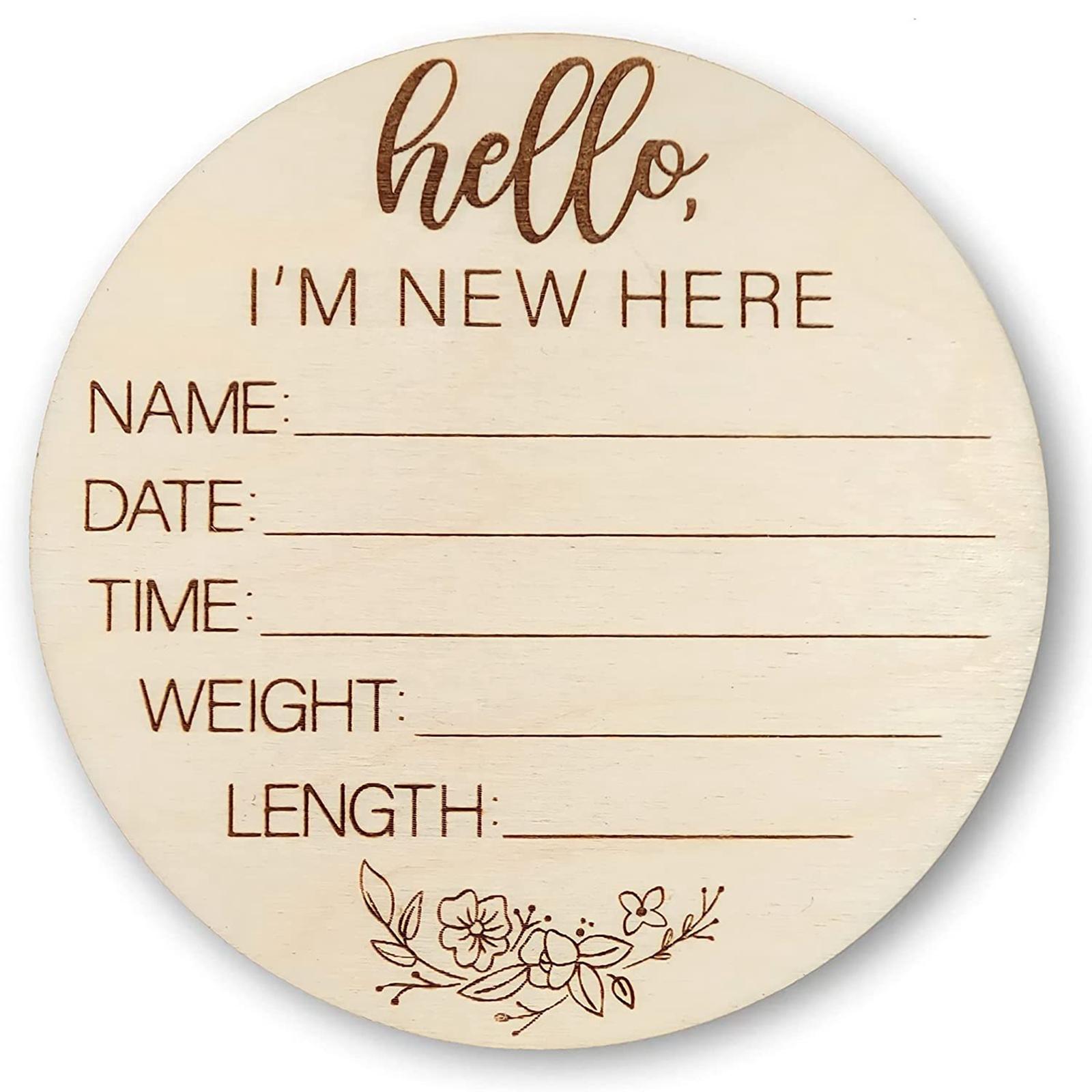 Set aus 18 Hölzernen Baby-Meil – Milestone Card Set Bewertung und Preis