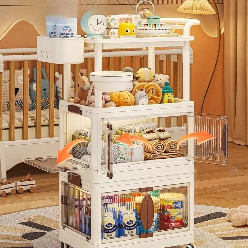 Mehrschichtiger Aufbewahrungsw – Baby Nursery Cart Bewertung und Preis