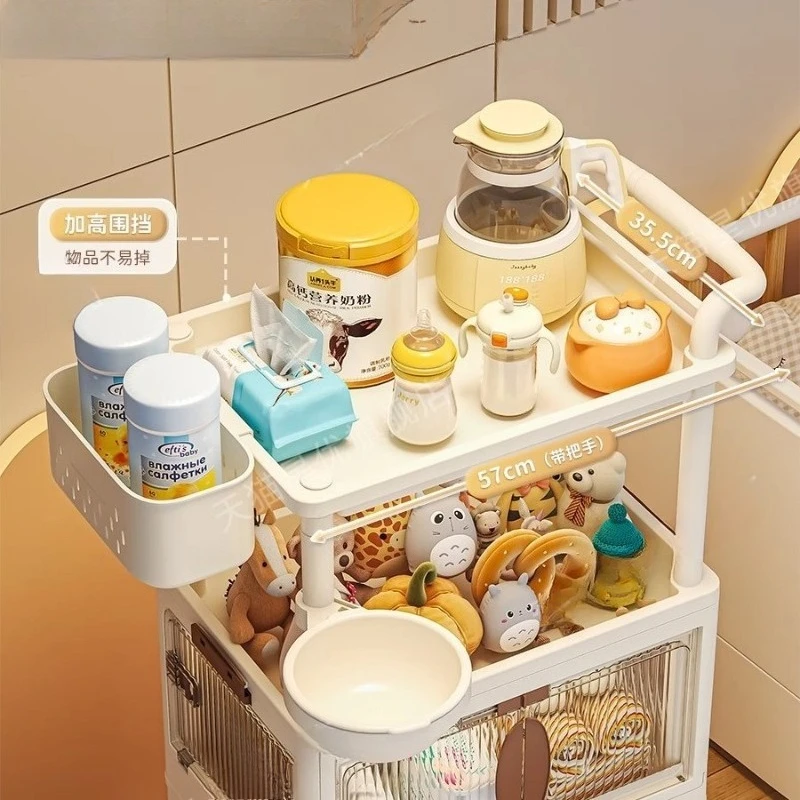 Mehrschichtiger Aufbewahrungsw – Baby Nursery Cart Bewertung und Preis