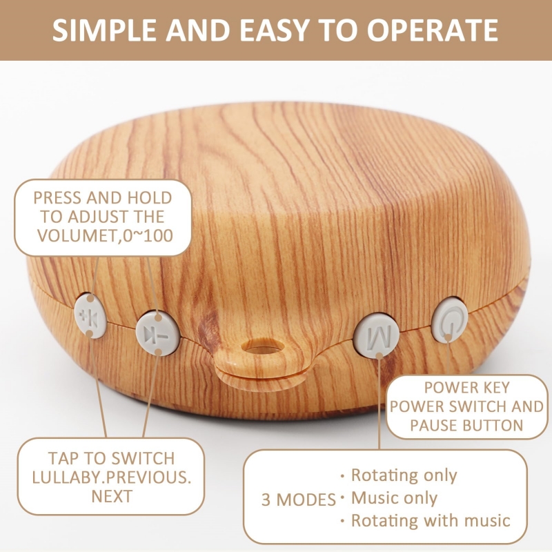 Krippe Glocke Rotary Spieluhr  – Baby Nursery Songs Bewertung und Preis