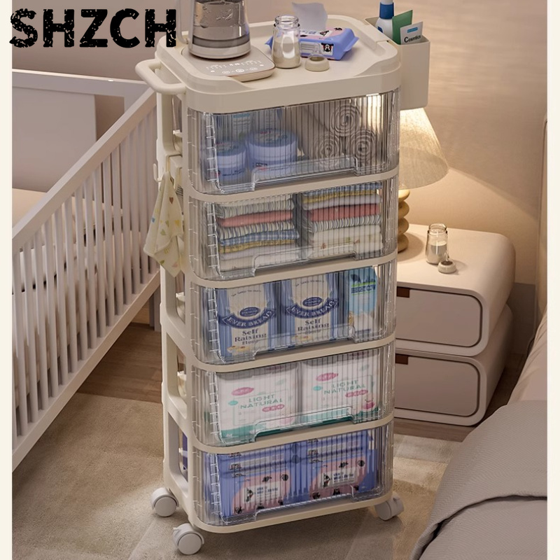 Mehrschichtiger Rollwagen für  – Baby Nursery Cart Bewertung und Preis