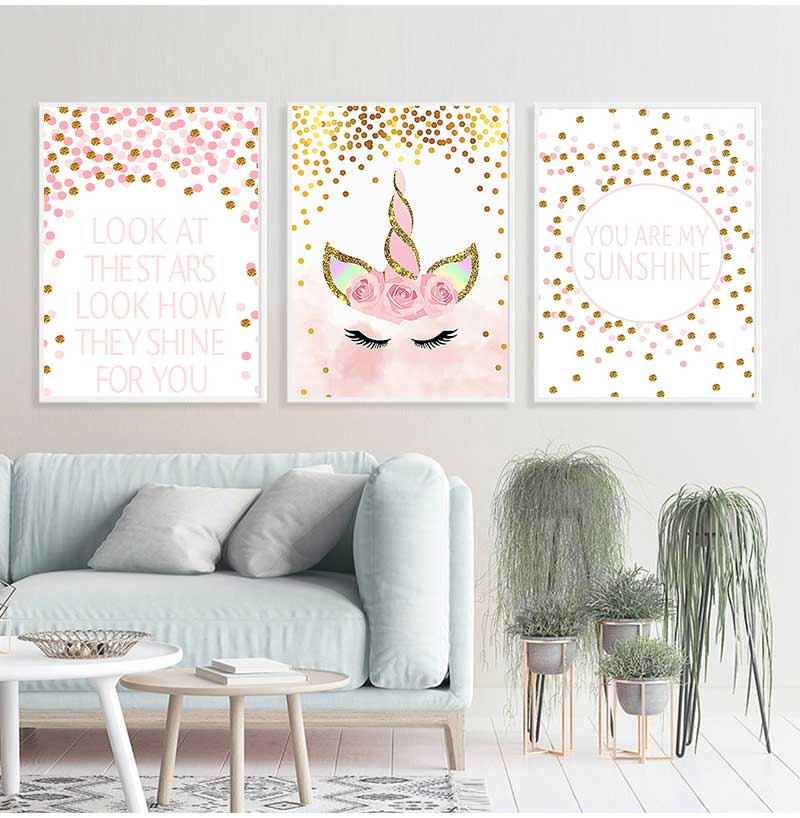 Dekoratives Bild Baby Mädchen  – Baby Girl Nursery Quotes Bewertung und Preis