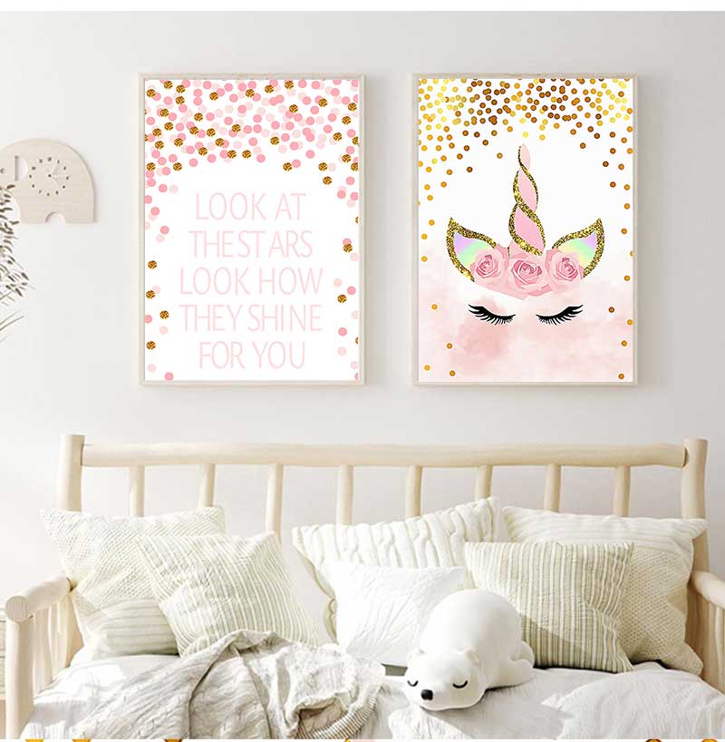 Dekoratives Bild Baby Mädchen  – Baby Girl Nursery Quotes Bewertung und Preis