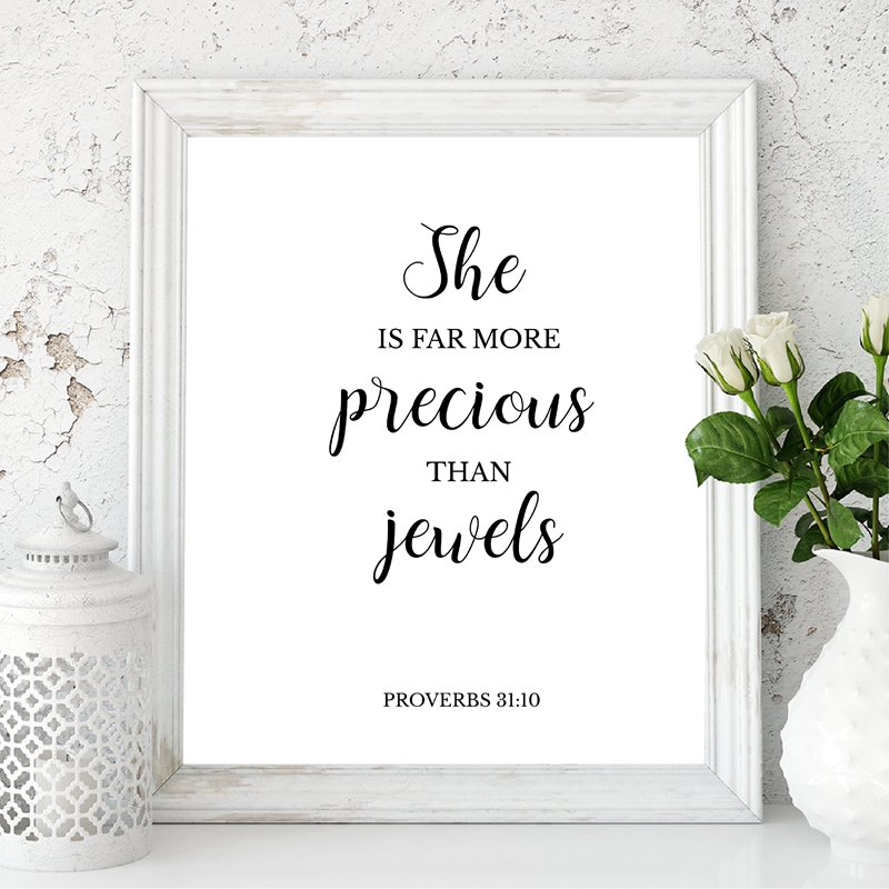 Bibel Verse Zitieren Christian – Baby Girl Nursery Quotes Bewertung und Preis