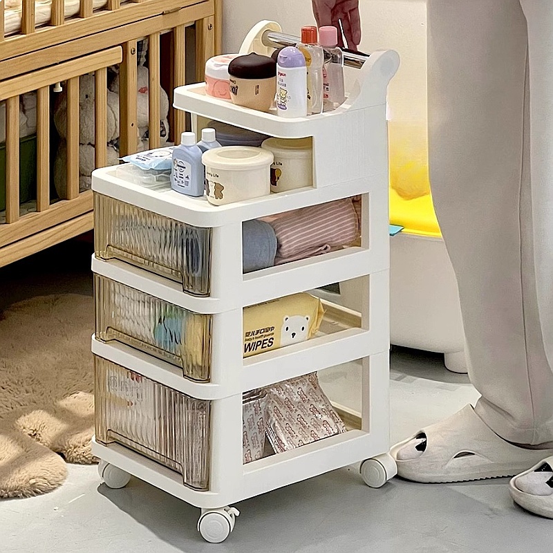 3-stöckiger Rollwagen für Kind – Baby Nursery Cart Bewertung und Preis
