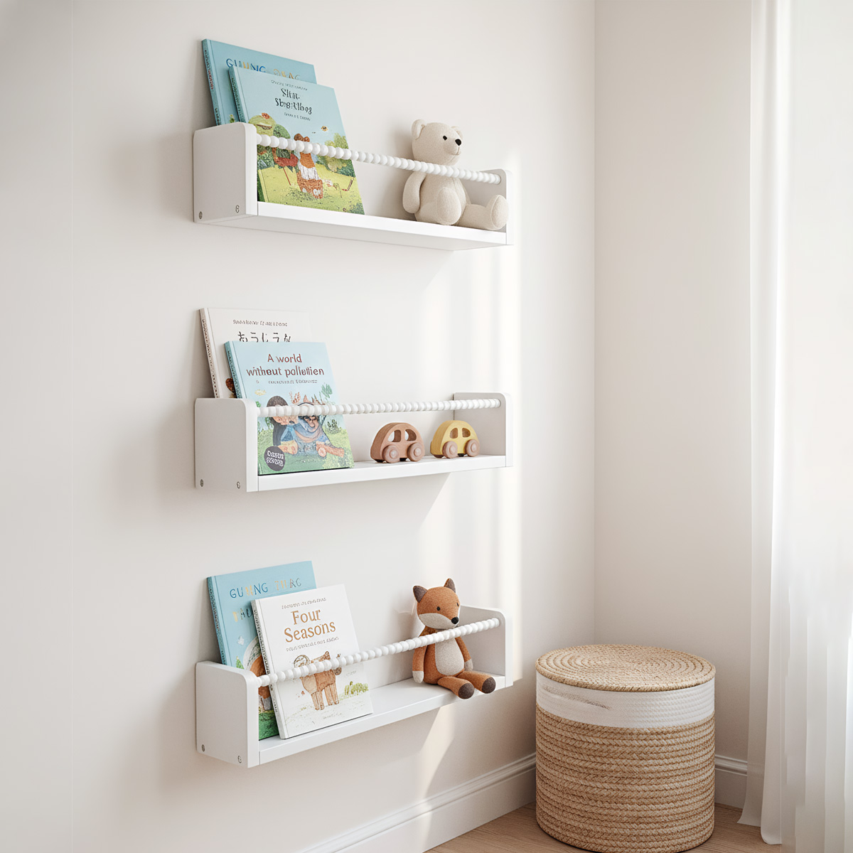 Kinderzimmer-Bücherregale, 40  – Baby Nursery Bookshelf Bewertung und Preis