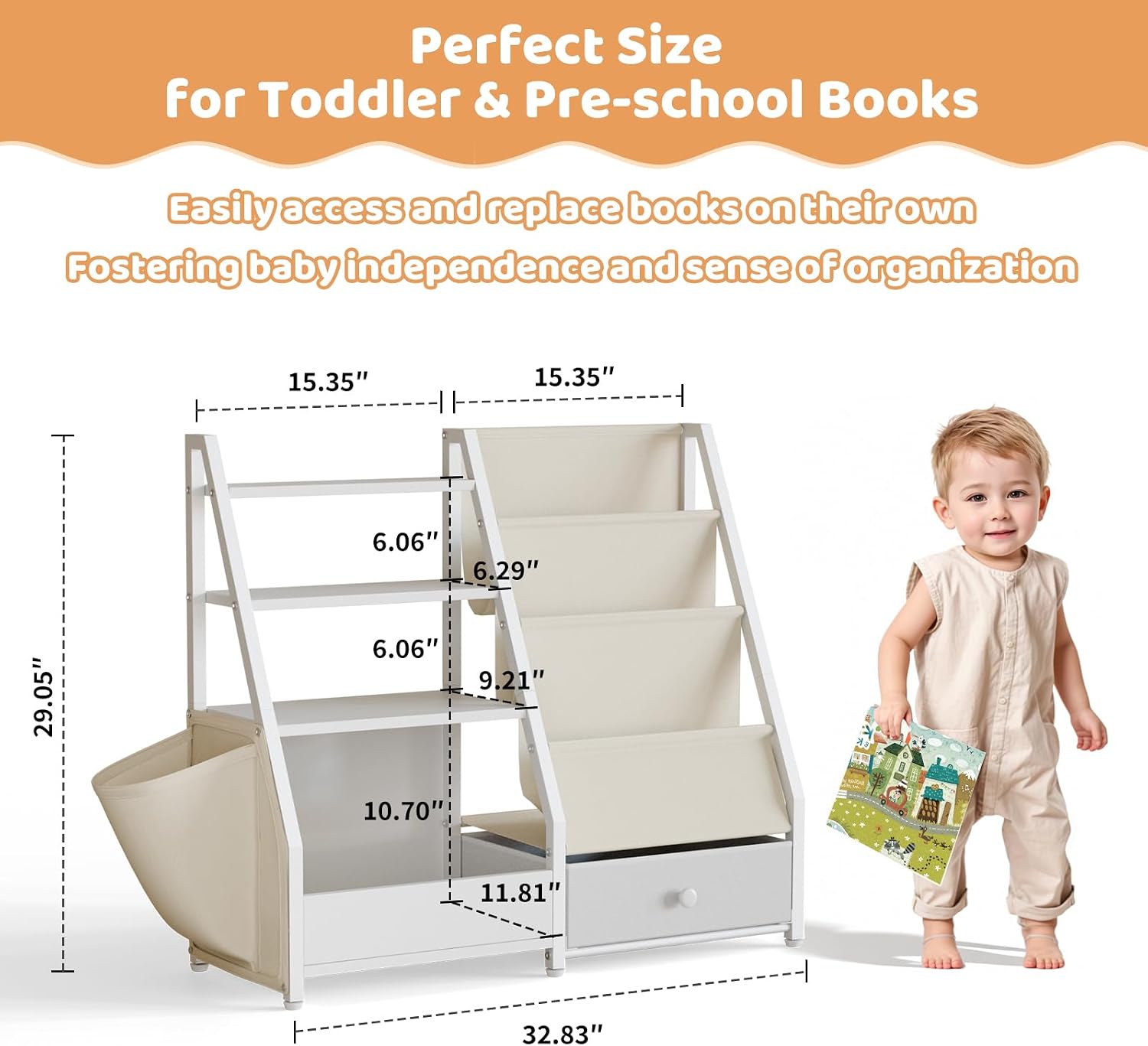 Kinderbücherregal und Spielzeu – Baby Nursery Bookshelf Bewertung und Preis
