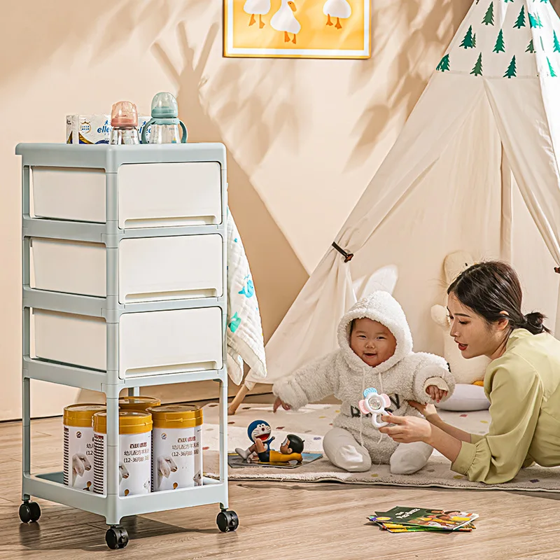 Cremefarbener Mobiler Aufbewah – Baby Nursery Cart Bewertung und Preis