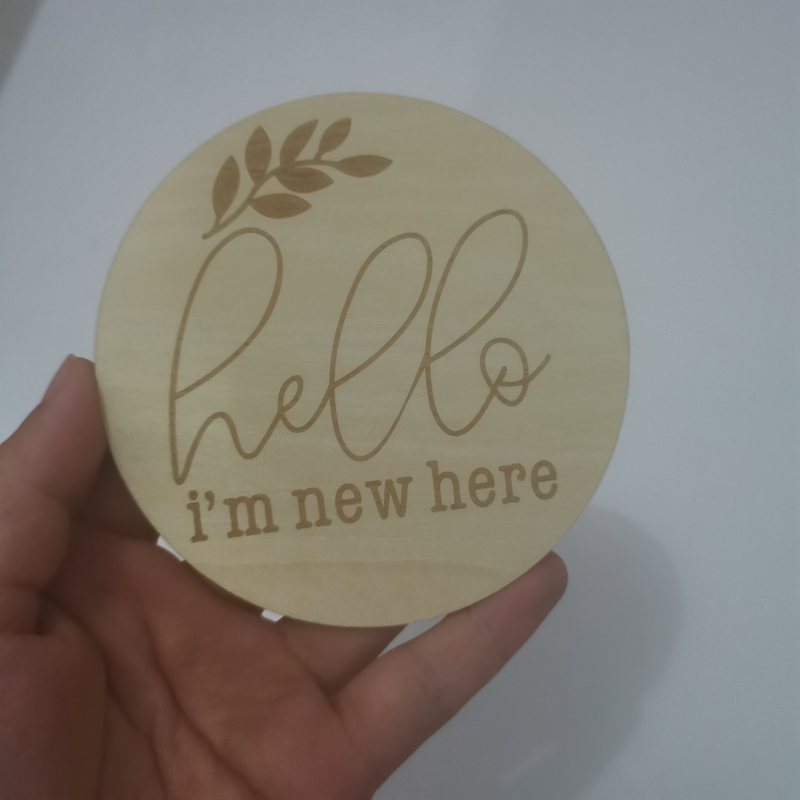 20 Stück „Hallo, ich bin neu h – Milestone Card Set Bewertung und Preis