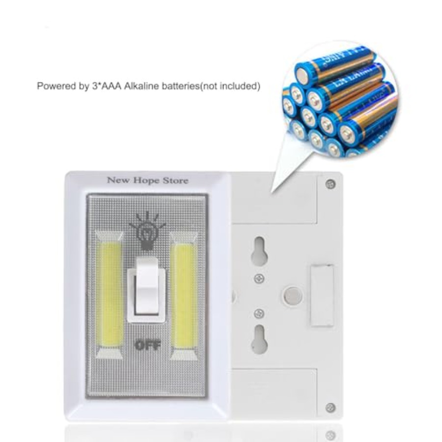 COB LED Nachtlichter, Batterie – Baby Nursery Closet Bewertung und Preis