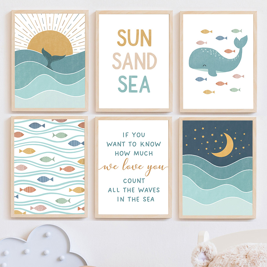 1 Stück rahmenlose Leinwandbil – Baby Girl Nursery Quotes Bewertung und Preis